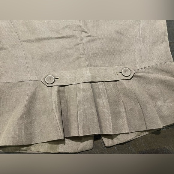 Ann Taylor LOFT Cocoa Brown Short Sleeved Work Office Layer Jacket Blazer Sz 4 - Picture 15 of 16